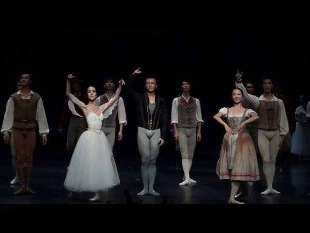 Curtain call Giselle