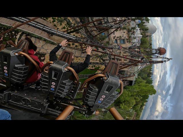 Mack Rides Launch Stryker Coaster Voltron Nevera Europa-Park Rust 2024 POV Onride Day