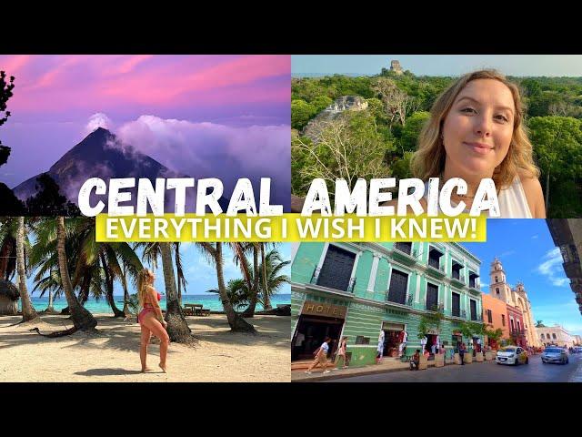 The ULTIMATE Central America Backpacking Guide. What I wish I knew & What 4 months COST me!