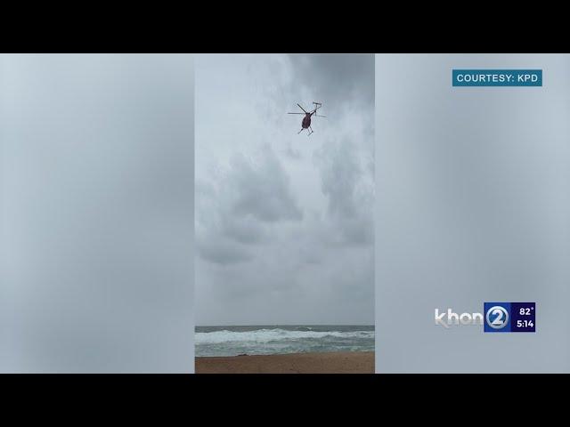 Kauai officials continue search for missing snorkeler off Nukolii Beach