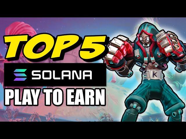 Top 5 Crypto Games On Solana Right Now!