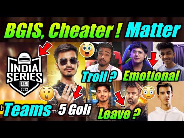 BGIS Matches, Cheaters  Admino Troll Scout ? Zgod Leaving ?  Mortal on Ronak, Prank Adi