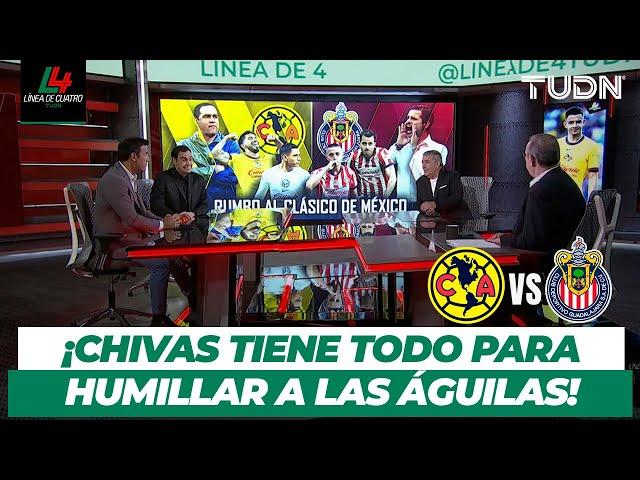 América llega CASI SOTANERO  ¡TODO LISTO para el Clásico Nacional! | Resumen Línea de 4