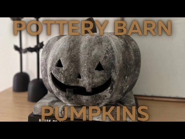 POTTERY BARN INSPIRED PUMPKIN DIY | HOW TO MAKE THE PERFECT PUMPKINS FOR FALL |EASY AND AFFORDABLE 