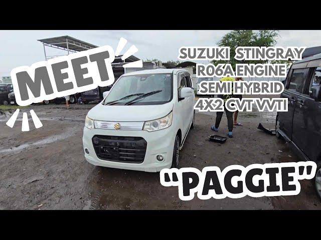 Our next project car "Paggie" Suzuki Stingray R06A engine Semi hybrid 4x2 CVT vvti