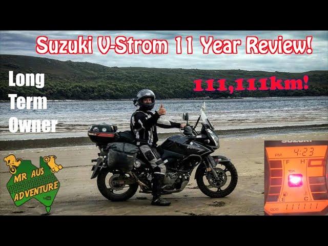 Long Term Suzuki DL650 V-Strom Ownership Review - 11 Years! 111,111km