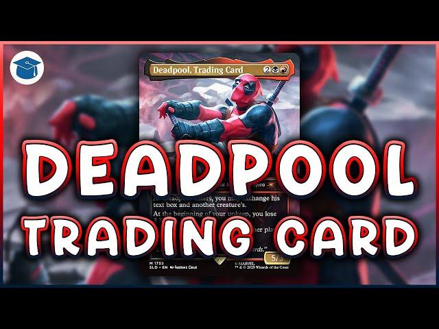 Deadpool, Trading Card | Commander EDH Deck List Review | Magic the Gathering