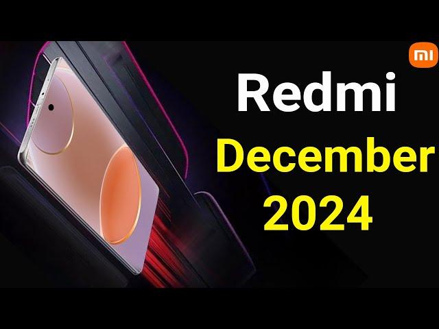 Redmi Top 3 UpComing Phones December 2024 ! Price & Launch Date in india