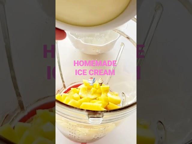 How to make ice cream| HOMEMADE ice cream| #icecream #summer #peach #dessert #delicious #homemade