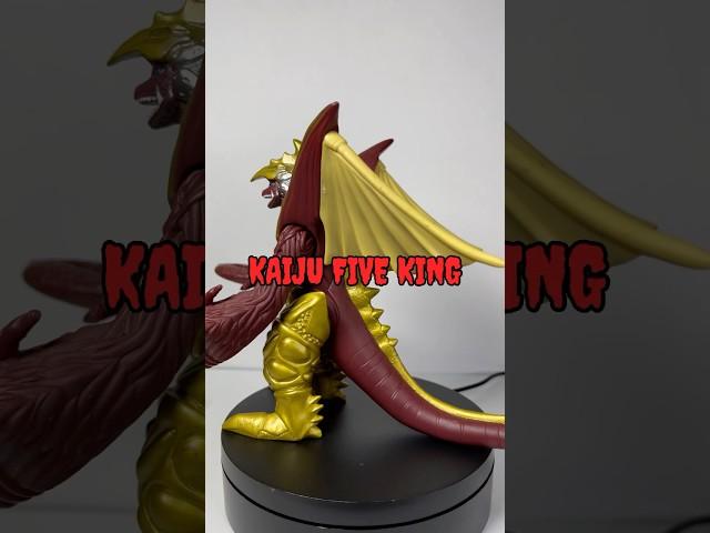 SOFUBI BANDAI ULTRA MONSTER DX FIVE KING (2014) | REVIEW 2024 #sofubi #kaijufiveking #review