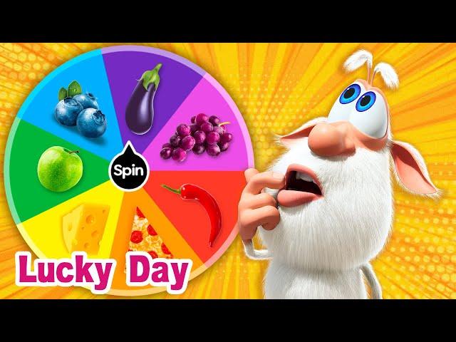 Booba  Lucky Wheel Day  Funny cartoons for kids - BOOBA ToonsTV