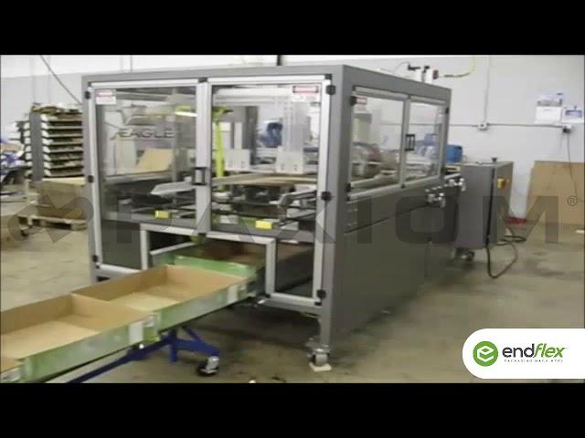 Vassoyo tray forming machine for large trays with Nordson Glue System