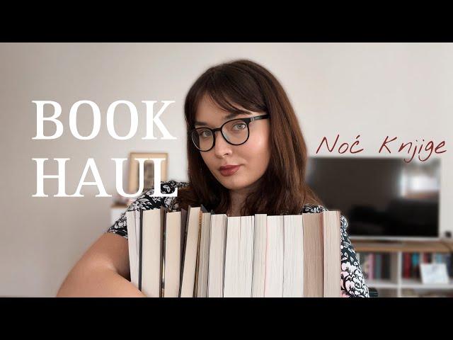 BOOK HAUL - knjige koje sam kupila za Noć knjige 2024.