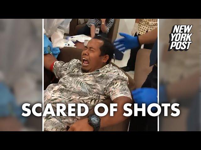 Grown man flips out over a shot | New York Post