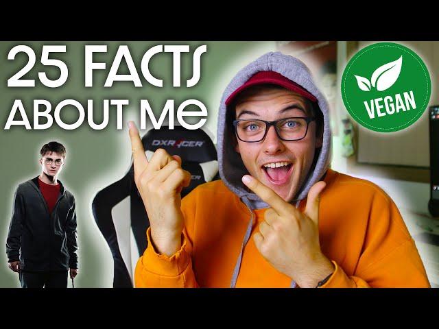 25 FACTS ABOUT ME | JACOB GOLDING