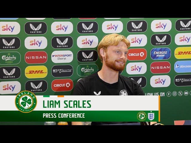 PRESS CONFERENCE | Liam Scales | Ireland v England