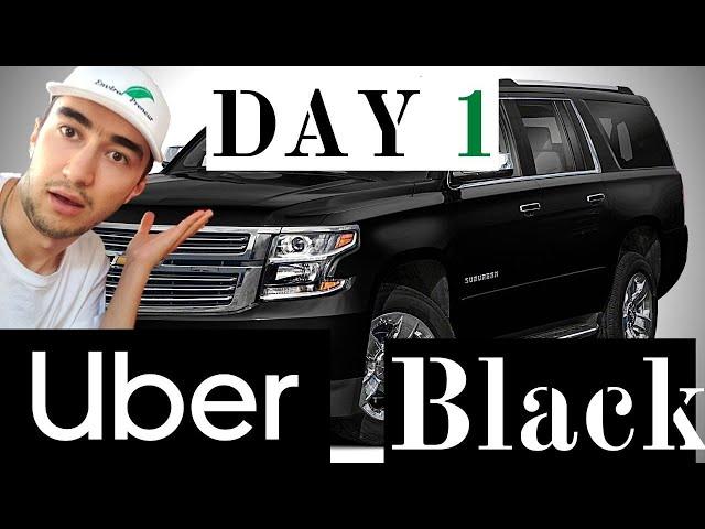 Uber Black Day 1 | You Won't Believe How Much I Made