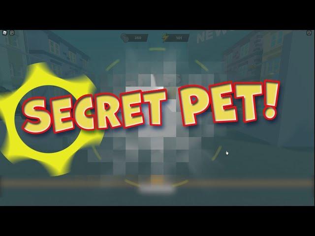 HOW TO GET A FREE PET!Strongman Simulator!On Roblox️