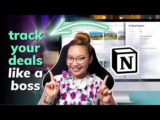 Notion for Real Estate Agents: BEST Transaction & Commission Tracker!