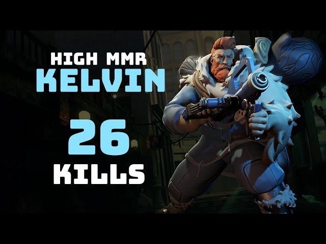 Deadlock Kelvin Gameplay & Build - 26 KILLS (High MMR Player: lystic)