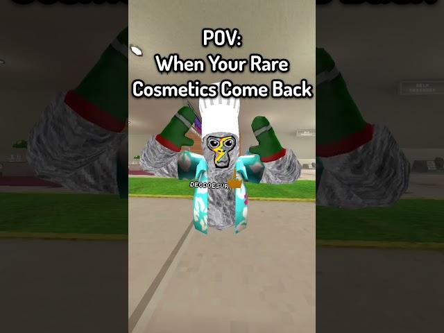 POV: Your Rare Cosmetics Come Back In GTAG #gorillatag #gorillatagquest #gamingchannel #vr #gtag