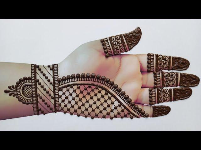 Very simple front hand mehndi design| beautiful mehndi design| mehandi design| Mehndi designs