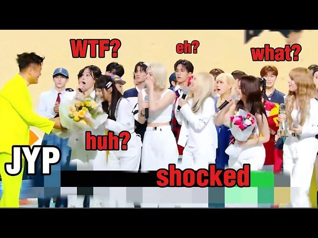 NMIXX shocked reactions when JYP surprised them after winning first in Music Show