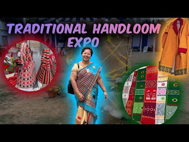 Traditional Handloom Expo till 5th Feb 2025  #handloomheritage #guwahatifoodblogger #guwahatiexpo