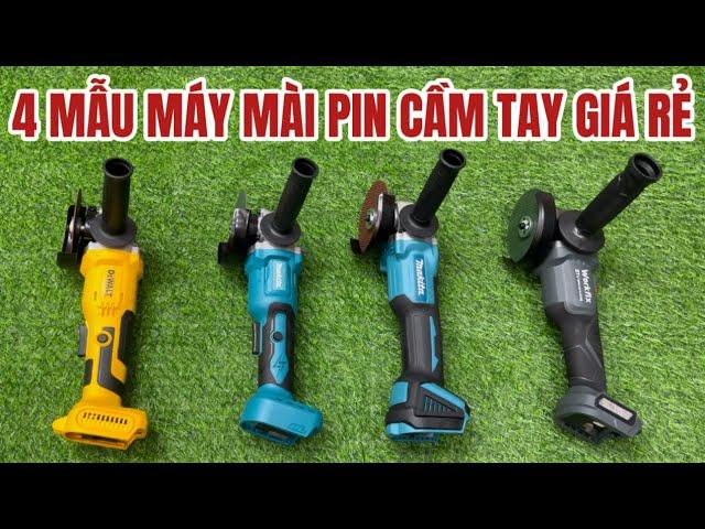 4 Mẫu Máy Mài Pin Cầm Tay Giá Rẻ - Báo Giá Công Khai Các Loại Máy Mài Pin Cầm Tay