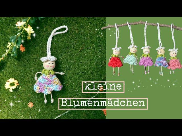 kleine Blumenmädchen häkeln