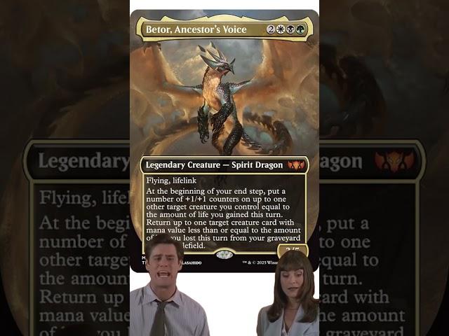 MTG Magic the Gathering TCG Tarkir Dragonstorm Commander Betor, Ancestor's Voicet #mtg #tcg #tarkir