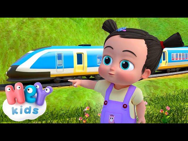 Canzone del Treno!  | Veicoli per bambini | HeyKids Italiano - Canzoni Per Bambini