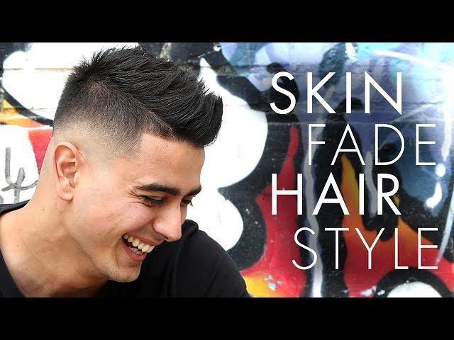 Skin Fade Barber haircut for men (Short on sides longer on top)