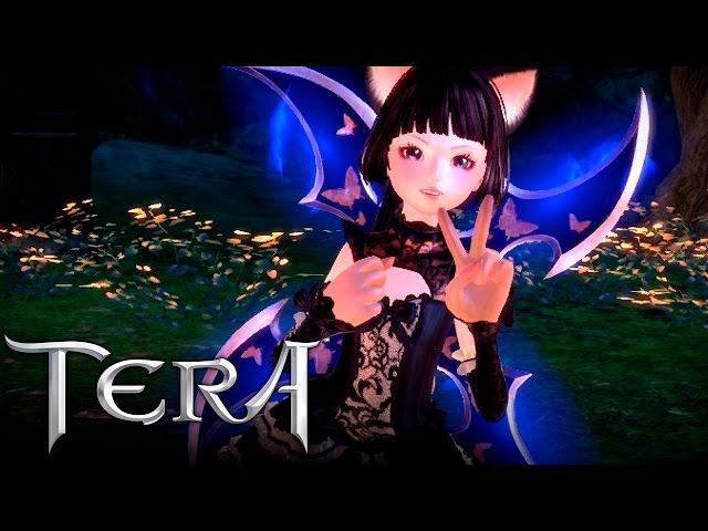 TERA - Elin Ninja (New Class) - lvl 14~40 Gameplay - F2P - KR