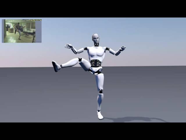 My First Motion Capture - Robot - iPi Motion Capture Studio - Cinema 4D