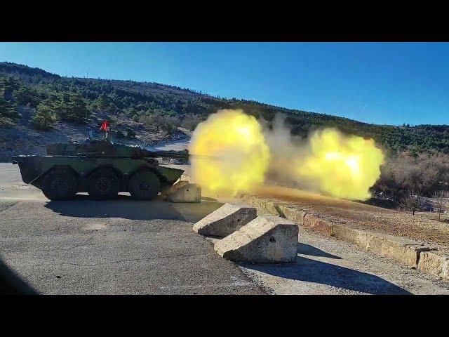 AMX 10 RC FIRING in ACTION