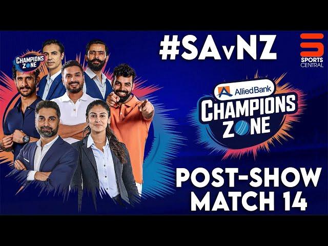 South Africa vs New Zealand | (Post-Match Show) Expert Analysis | Allied Bank Champions Zone | M3K1K