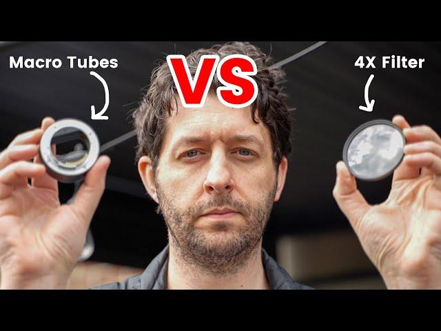 4X Filter VS Macro Tubes - Macro Photography