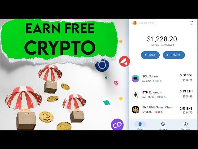 How to earn crypto for FREE? What is Crypto AirDrop?