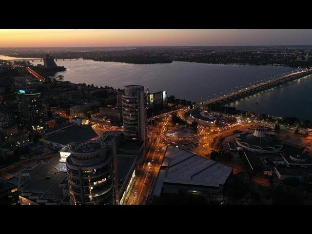 Drone video in Dnipro, Ukraine | Cinematic Video| Клип ко дню города Днепр