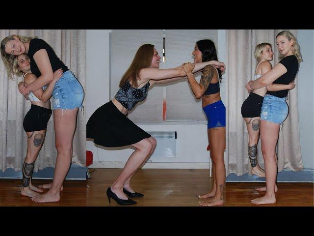 Tall Women 41 | Tall women vs Short women funny moment