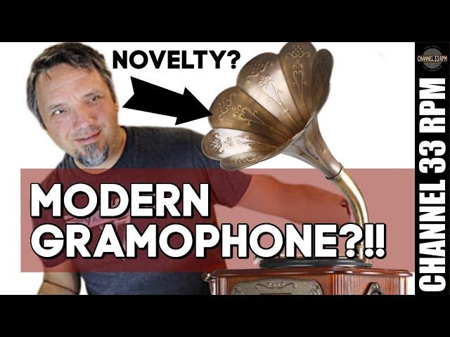 Unboxing new gramophone-style record player | LuguLake review