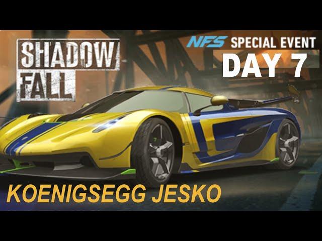 Need For Speed No Limits | Koenigsegg Jesko ( Day 7 - Shadowfall )