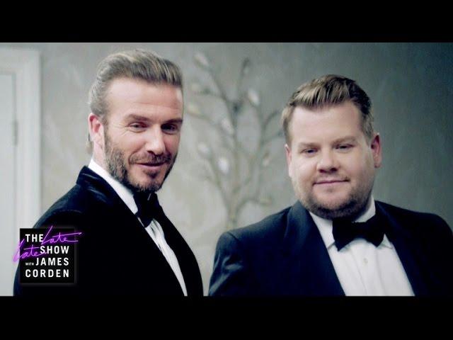 The Next James Bond - David Beckham v James Corden