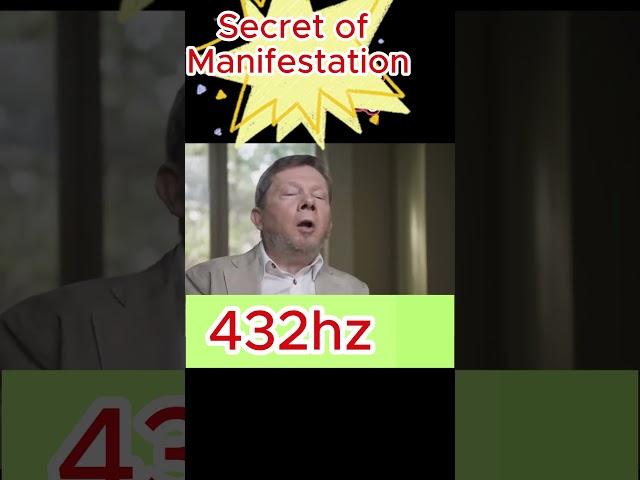 Power of Manifestation Eckhart Tolle #manifestation #mindfulness #lawofattraction #meditation