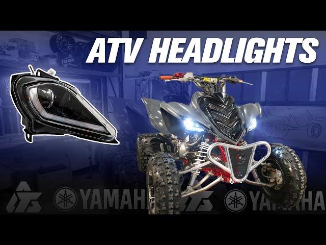 How To Install Tusk LED Headlights on a Yamaha Sport ATV