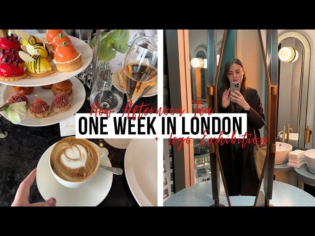 AFTERNOON TEA in the clouds, trying ITALIAN food and new LEGO exhibition | Londoner