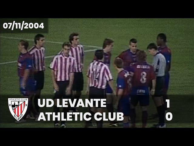 ️ [Liga 04/05] J10 I Levante UD 1 - Athletic Club 0 I LABURPENA