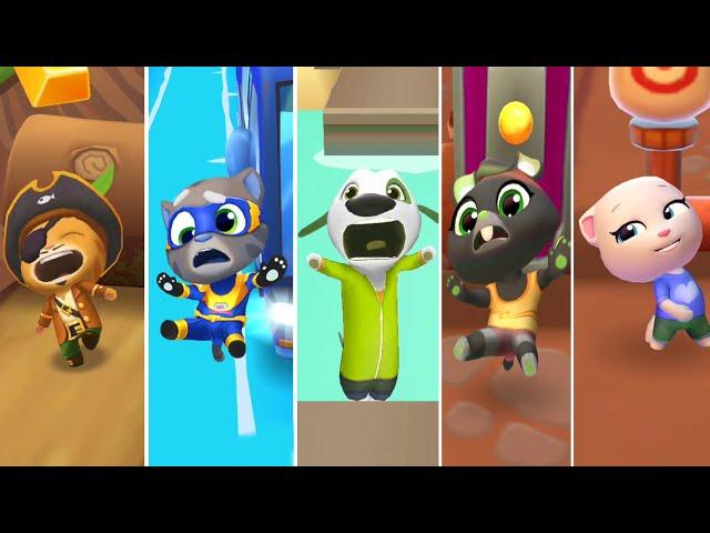 Best Funny Fails Talking Tom Gold Run VS Tom Hero Dash VS Tom Gold Run 2 #18