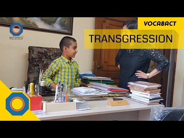 Transgression Meaning | VocabAct | NutSpace